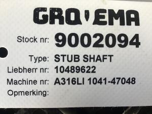 Liebherr Stub Shaft